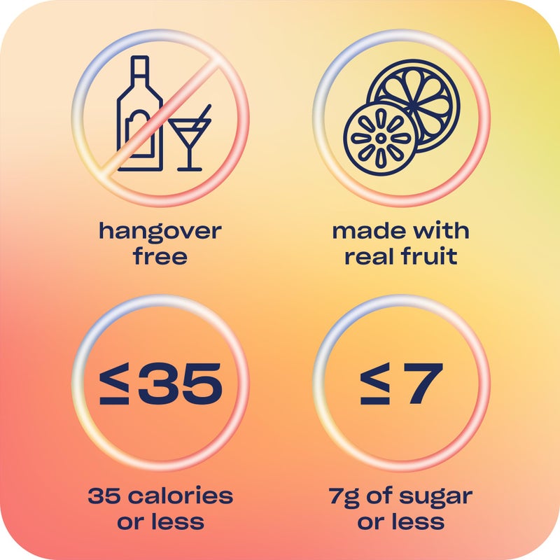 Recess Zero Proof Craft Mocktails, Alcohol Free Drinks, with Adaptogens, Non-Alcoholic Beverage Replacement, Mixer, Celebration, Party, (Happy Hour Sampler, 12oz, Pack of 12) - Image 5