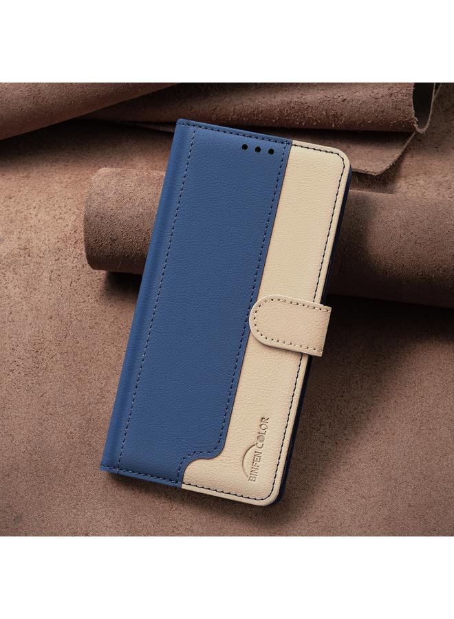 erorex Case For OPPO A78 5G Color Matching RFID Anti-theft Leather Phone Case - Image 2