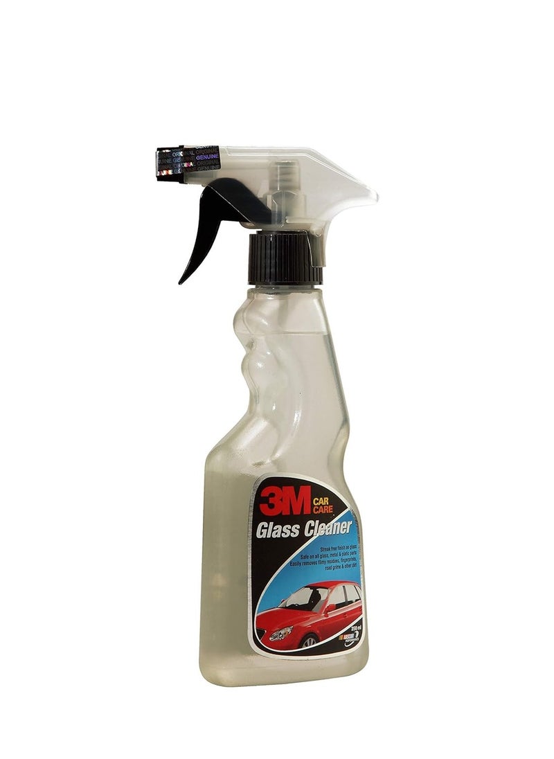 3M 3M Car Glass Cleaner 250 ml Remove Stains Filmy Residues Grime and Fingerprints from Windshields and Windows Streak-Free Shine  - Image 2