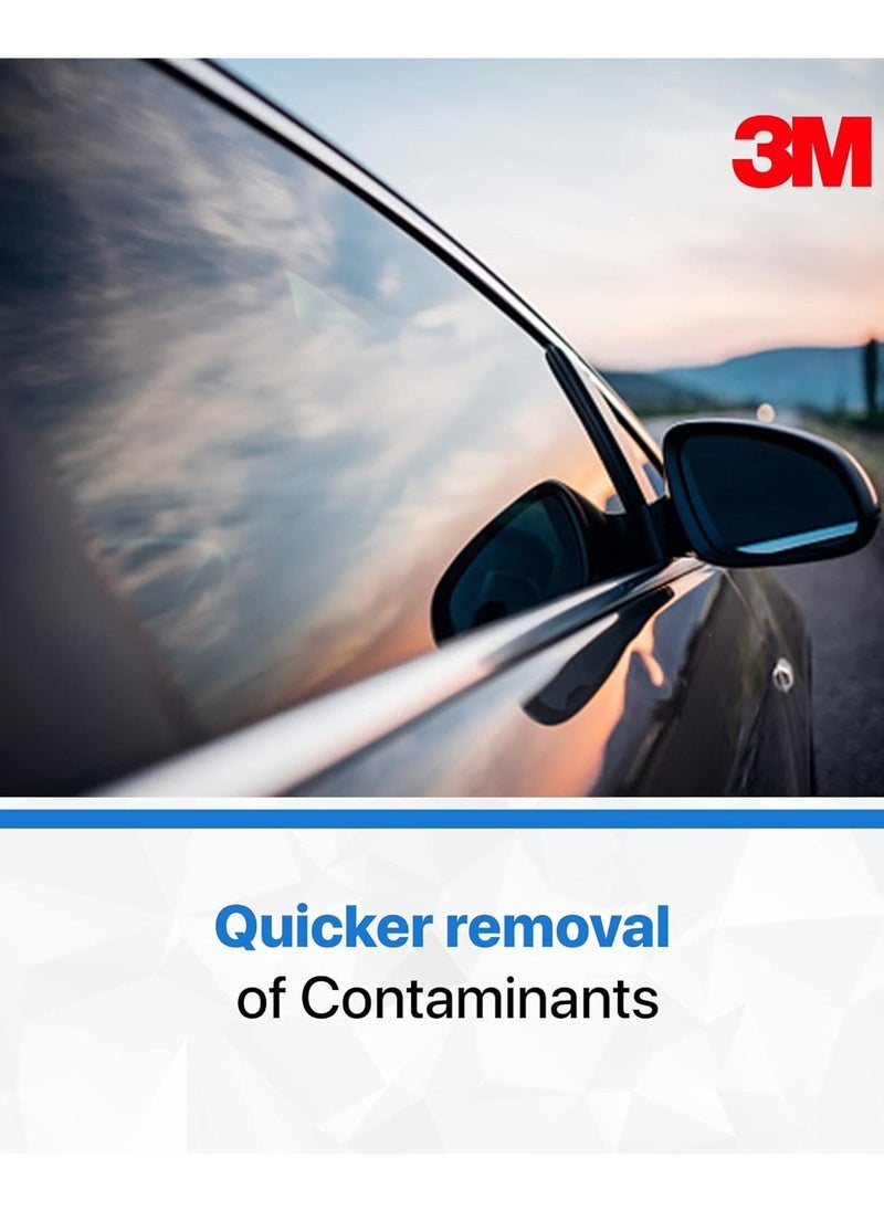 3M 3M Car Glass Cleaner 250 ml Remove Stains Filmy Residues Grime and Fingerprints from Windshields and Windows Streak-Free Shine  - Image 3