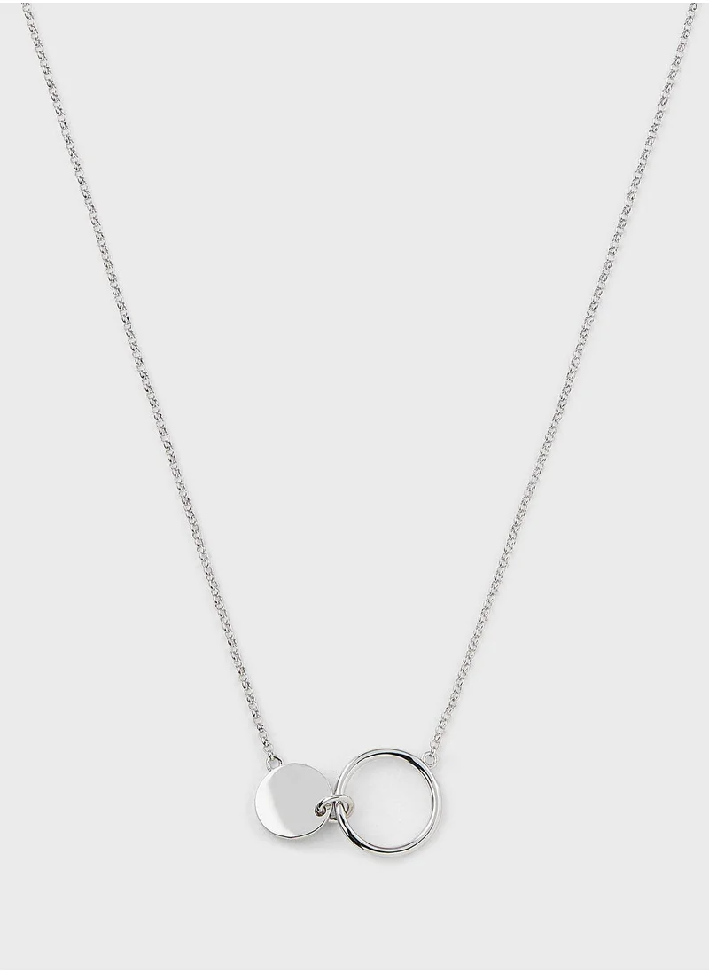 MOMNT Linked Circle Friends Necklace