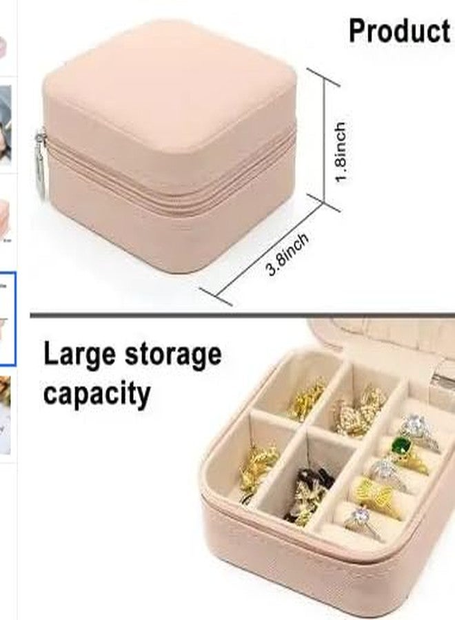 Trendy Styler Regular Mini Jewelry Organizer Box for Travel Storage Case PU Leather jewellery Storage Case PU Leather jewellery organisers Vanity Box (Multicolor) - Image 4
