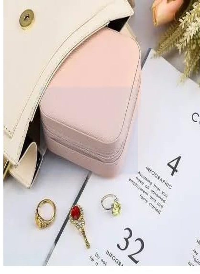 Trendy Styler Regular Mini Jewelry Organizer Box for Travel Storage Case PU Leather jewellery Storage Case PU Leather jewellery organisers Vanity Box (Multicolor) - Image 5