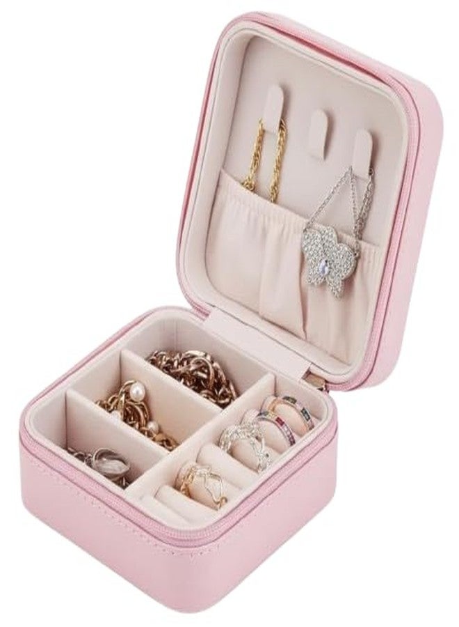Trendy Styler Regular Mini Jewelry Organizer Box for Travel Storage Case PU Leather jewellery Storage Case PU Leather jewellery organisers Vanity Box (Multicolor) - Image 1