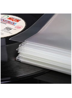 KASTWAVE Clear Plastic Protective, LP Outer Sleeves Vinyl Record Sleeves Album Covers 12.79" x 12.9" Provide Your LP Collection with The Proper Protection(100PCS)  - Image 4