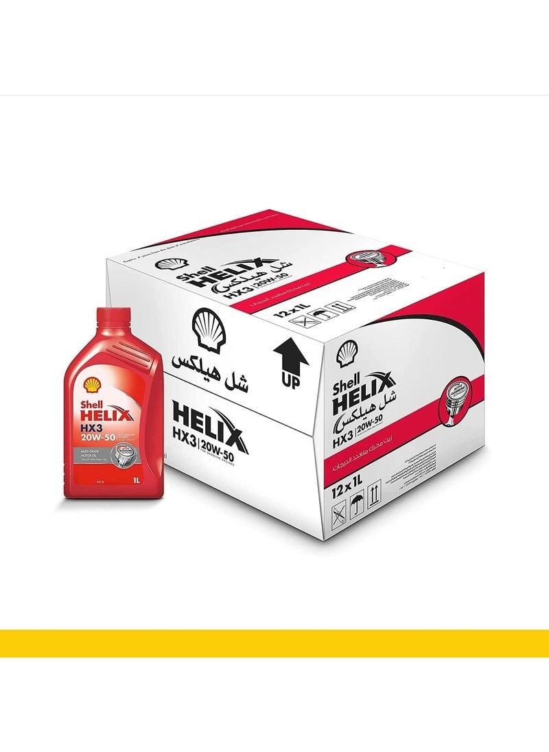 Shell Shell Helix HX3 20W-50 1L  - Image 2