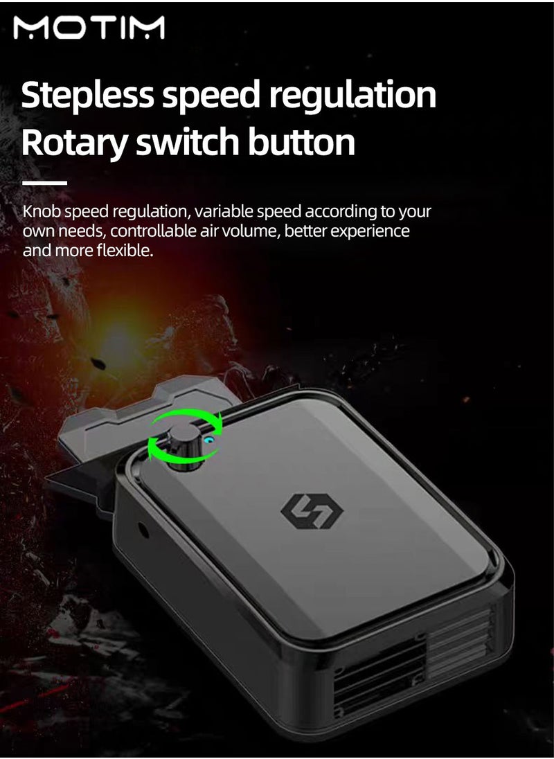 Motim - Laptop Cooler for iPad/Surface pro/Samsung Tablet, USB Plug Exhaust Fan, Side Suction Laptop Notebook Cooler Fan - Image 1