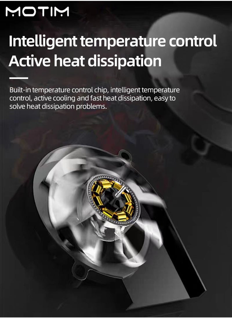 Motim - Laptop Cooler for iPad/Surface pro/Samsung Tablet, USB Plug Exhaust Fan, Side Suction Laptop Notebook Cooler Fan - Image 1