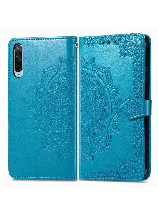 اس-توب جراب هاتف Honor 30i من الجلد المنقوش بزهرة ماندالا - Image 2