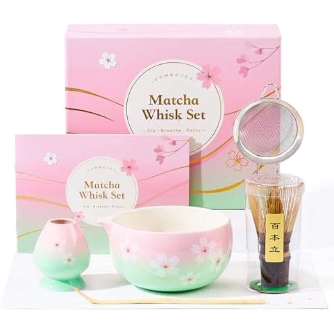 ComboJoy Matcha Whisk Set Sakura - Image 2