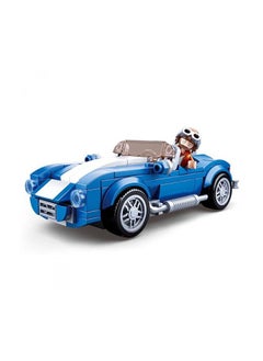Sluban Model Bricks Series - Blue Car Building Blocks With Mini Figur -for Age 6+ Years Old - 169Piece  - Image 2