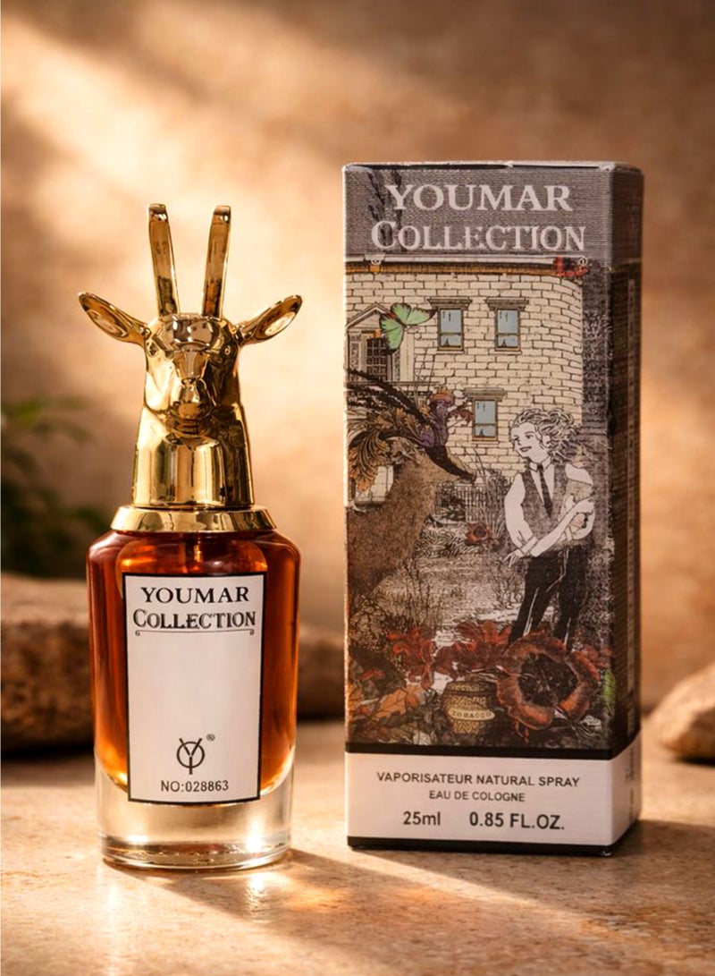 يومار عطر فانيليا نسائي من مجموعة يومار رقم 8863، 25 مل | عطر يدوم طويلاً برائحة الفانيليا والكراميل، مع نفحات حلوة ودافئة وحارة | أفضل عطر للنساء - Image 5
