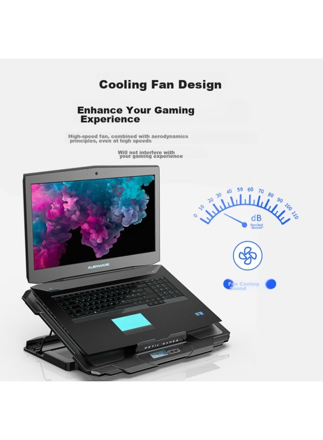 Suohuang Lcd Laptop Cooling Pad With Adjustable Speed - Image 4