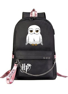 Harry Potter Cartoon Print Student Youth Large Capacity Backpack For Men And Women 