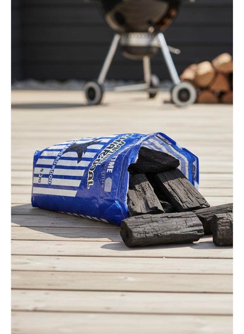 Bright Home 100% Natural Hardwood Charcoal – Fast Ignition and High Heat Stability – 5 kg - Image 4
