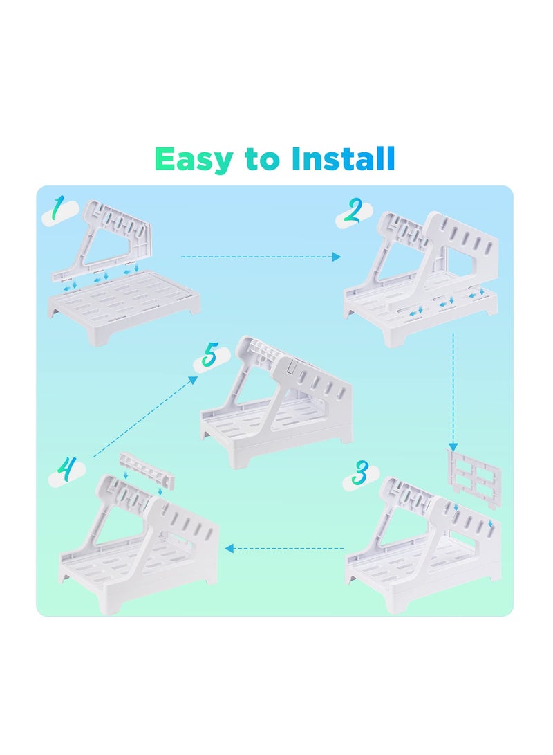 Zikra Label Holder for Roll and Fan-fold Thermal Labels Work with Desktop Label Printer and Shipping Label Printer - Image 5