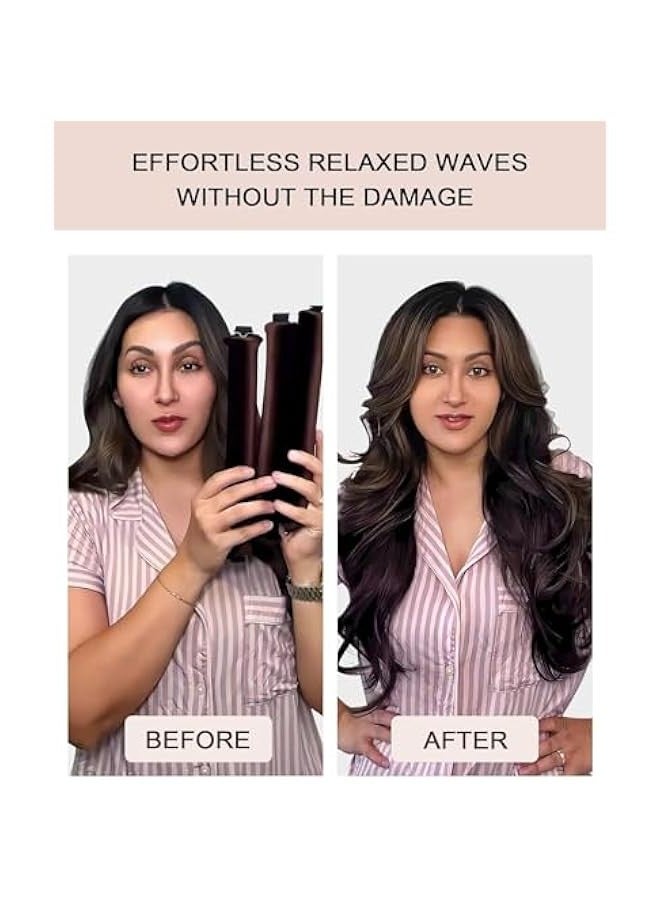 TRASSLE Satin Heatless Hair Curler to Sleep Heatless Curls Overnight Blowout Rods Headband No Heat Curlers Curling Set, Jumbo Rods Foam Hair Rollers for Fine Thin Hair Big Curls Styling Tools - Image 3