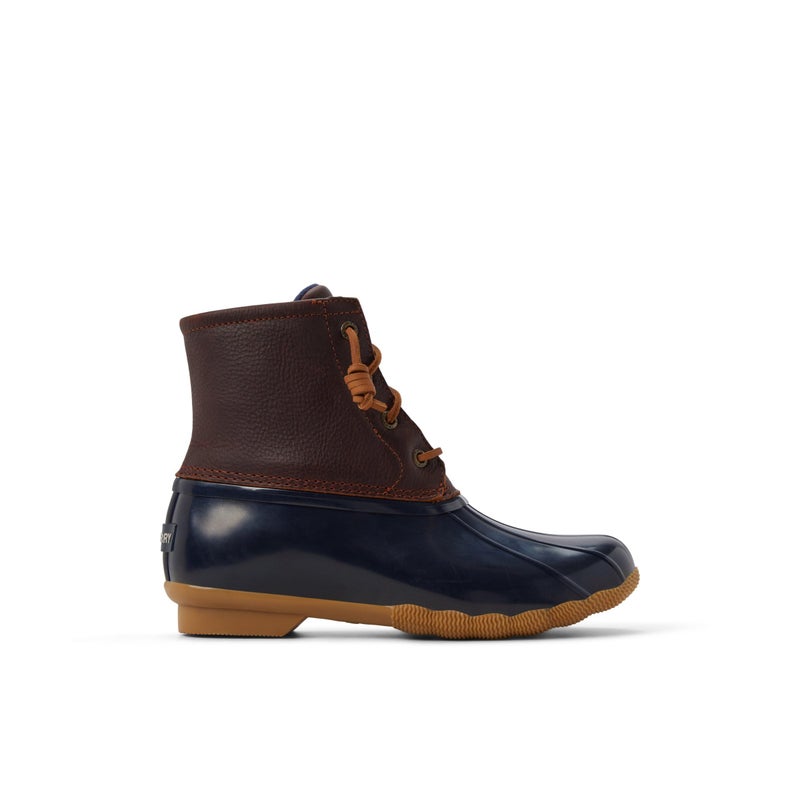 Sperry Women's Saltwater Duck Boot, Navy/Tan, 9 - Image 4