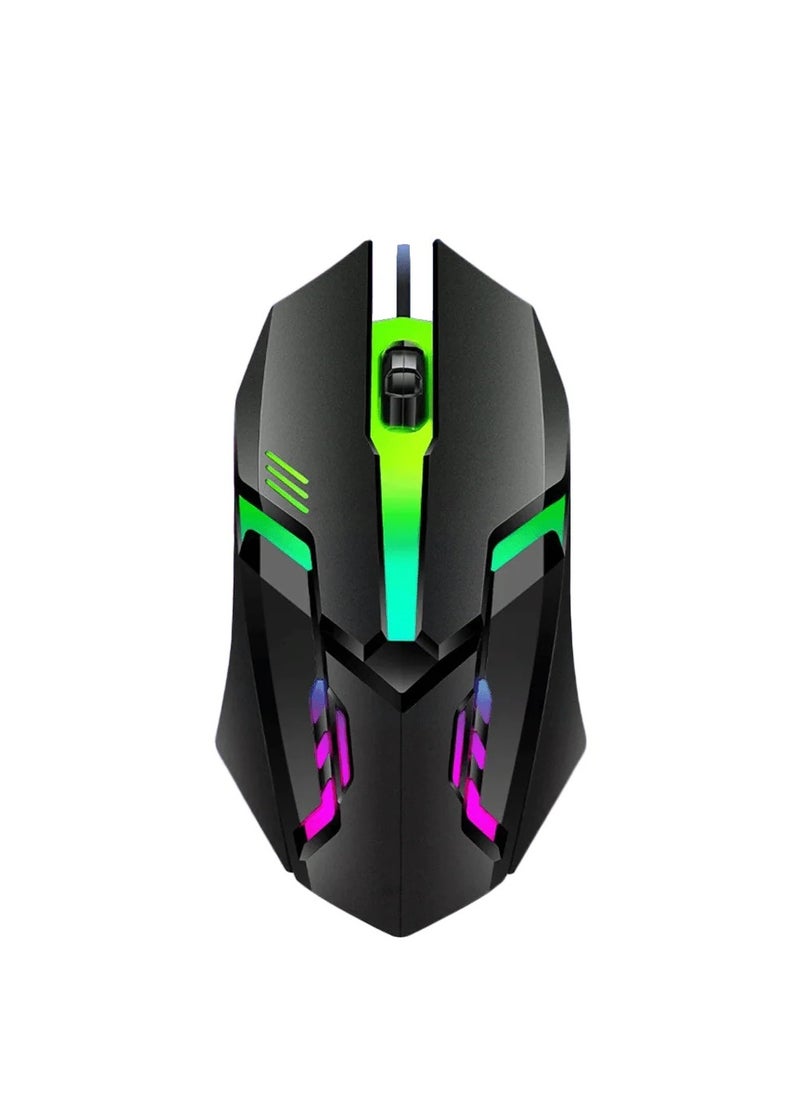 Generic - Business Mouse FASHION with 1200 DPI-2.4G and Ergonomic Design for Left and Right Hand Use-BLACK - Image 1