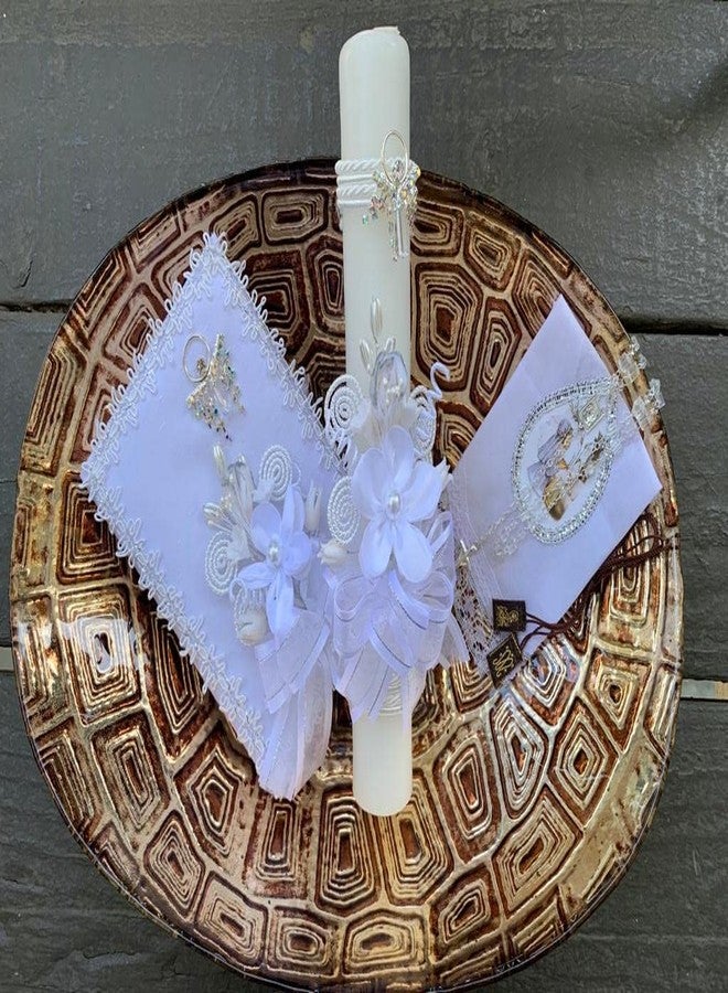 PDTXCLS First Communion Candle Set for a Girl/Regalo sorpresa de Bolos (Tiempo limitado) - Image 1