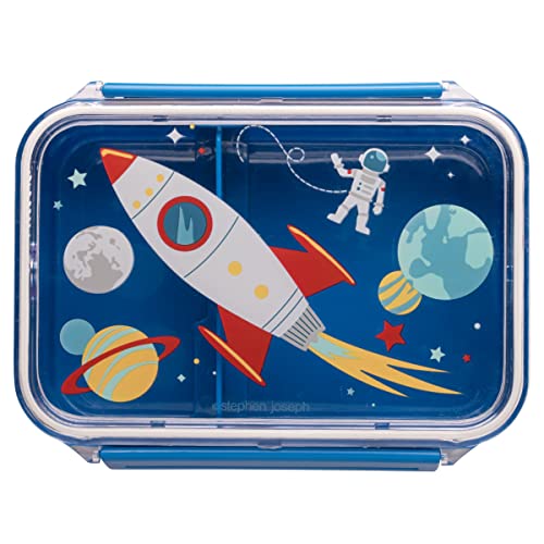 Stephen Joseph Space Meal Holder Plastic 7125 in x 525 in x 2 in BPA Phthalate PVC Free Dishwasher and Microwave Safe - Image 3
