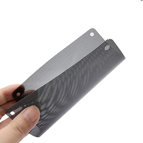 ThreeBulls 12 Pcs 140mm PVC Black PC Cooler Fan Dust Filter Dustproof Case Cover Computer Mesh - Image 4