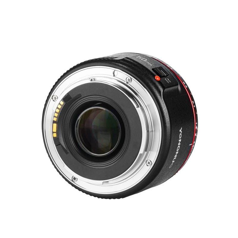 YONGNUO Yongnuo YN50MM F1.8 II Lens for Canon, 50mm F1.8C Large Aperture, AF/MF Standard Prime Lens for Canon - Image 4