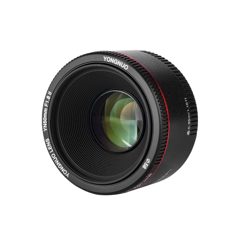YONGNUO Yongnuo YN50MM F1.8 II Lens for Canon, 50mm F1.8C Large Aperture, AF/MF Standard Prime Lens for Canon - Image 5