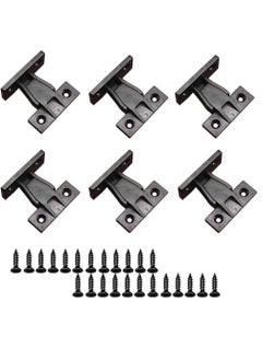 Excefore 20 Pairs Push in Plinth Panel Furniture Connectors Bracket Fixings with 80 Screws for Furniture Installation Move The Panel  - Image 1