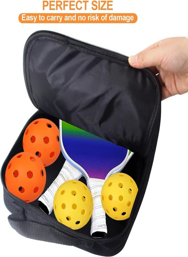 Everhype Pickleball Paddle Cover | Paddle Sleeve with Handle Strap | Black | Pickleball Accessory | Durable - Image 3