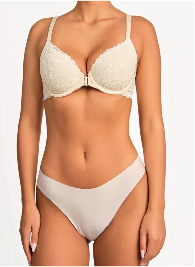 لا سينزا La Senza Sexy Lightly Lined Full Coverage Lace Bra