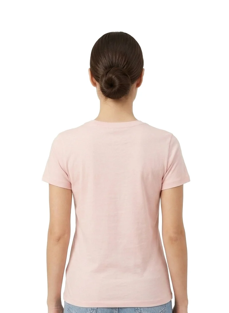 ديزني Women’s Disney Minnie Mouse Graphic Printed Pink T-Shirt