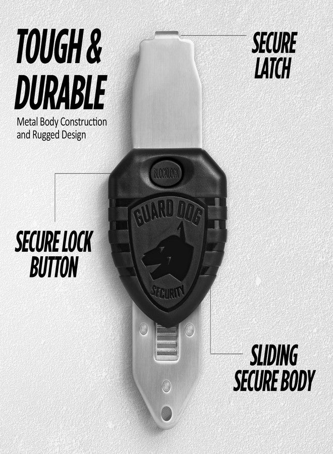 Guard Dog Security Blocklock Portable Door Lock Hotel Door Locks for Travelers Easy to Use Ideal for Travel and Home Security Pocket-Sized Safety Privacy for Apartments Rentals Hotels - Image 4