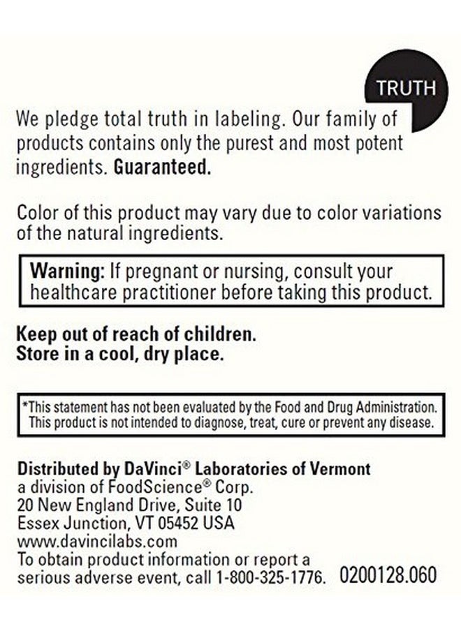 DaVinci Laboratories of Vermont Davinci Labs B Complex75 Supports Relaxation And Proper Nerve Function* Dietary Supplement With Niacin Vitamin B6 B12 Biotin Choline And More Vegetarian Glutenfree 60 Capsules  - Image 5