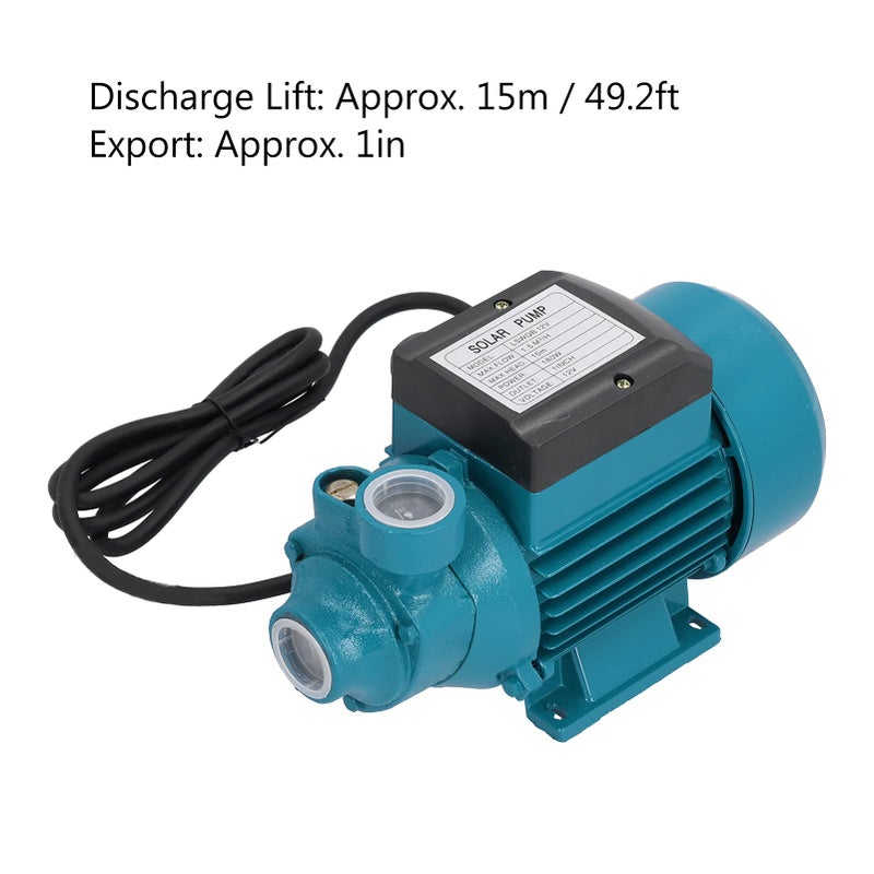 12V 180W DC Water Pump Stainless Steel 1 5m3 H For Domestic Supply And Irrigation - Image 3