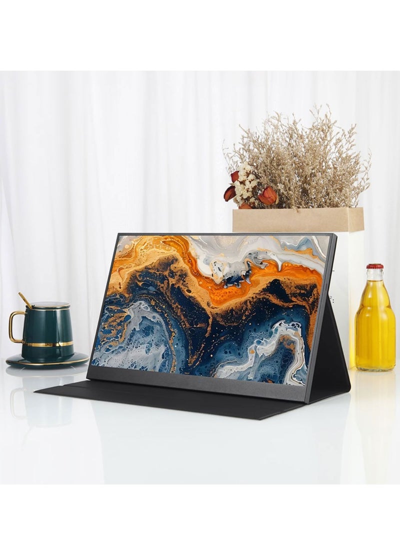 besrey  - Portable Monitor for Laptop, 12.2'' FHD Laptop Monitor Extender USB-C/HDMI, Travel Monitor Plug&Play Laptop Screen/Smart Cover, External Monitor for Laptop/Windows/Mac/Surface/Android/Switch - Image 1