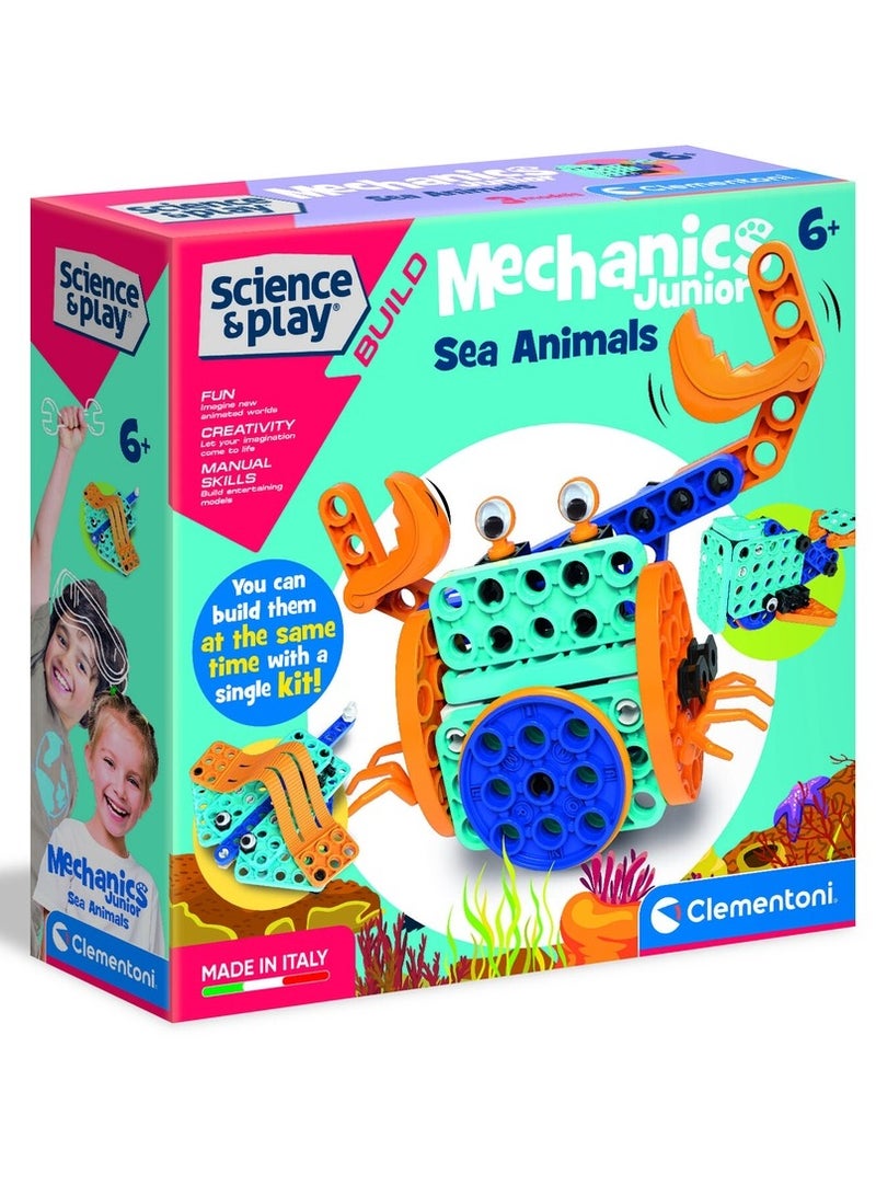 Clementoni - Science & Play Mechanics Junior Sea Animals - 75059 - Image 1