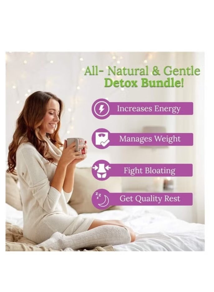 Wins Town 14 Day Detox Tea Bags, Organic Weight Loss Tea, Promotes Fat Digestion and Absorption, Aids Bowel Movement, Support Healthy Digestive and Metabolism, Reduces Accumulation of Abdominal Fat - Image 5