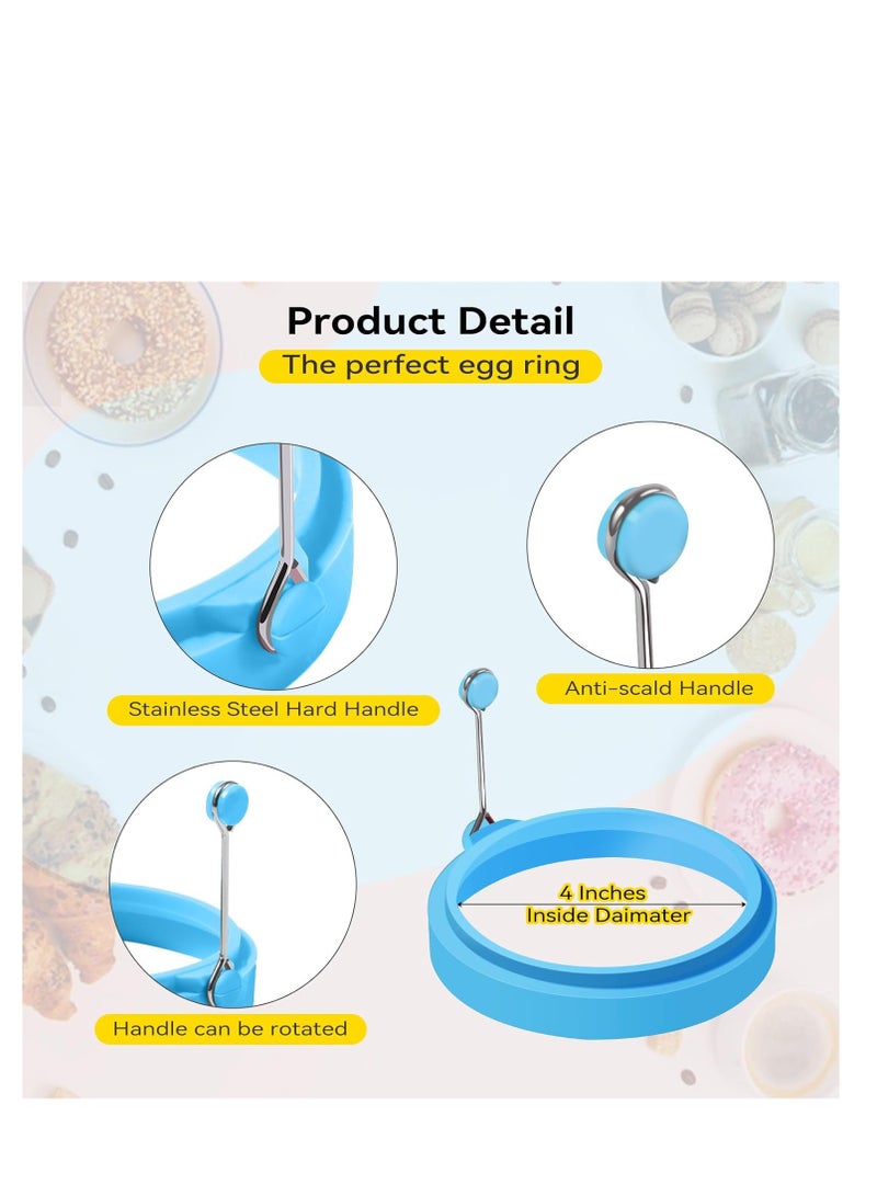 طقم حلقات بيض سيليكون غير لاصقة - Image 3