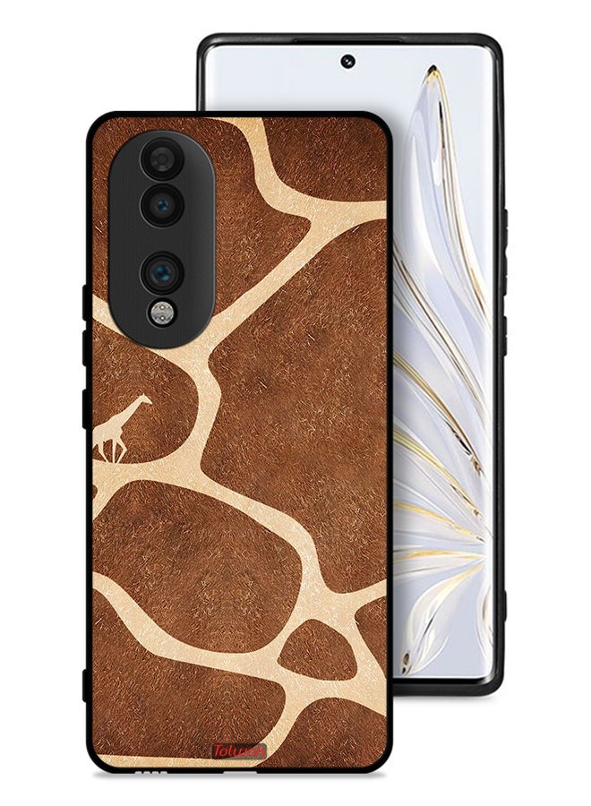 Tolwak Honor 70 Protective Case Cover Giraffe Skin - Image 1