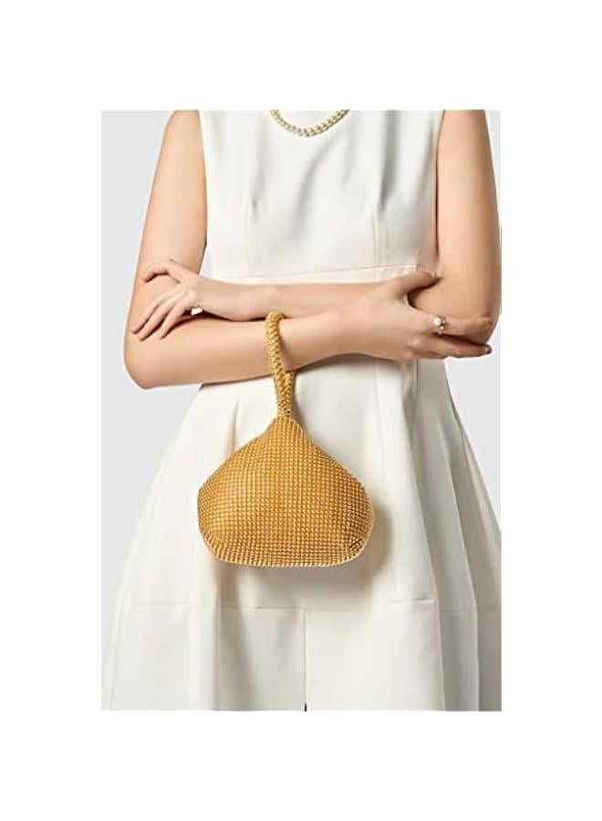 Arabest Women's Beaded Clutch Evening Bags Vintage Elegant Triangle Purse for 1920s Party Prom Wedding - Image 5