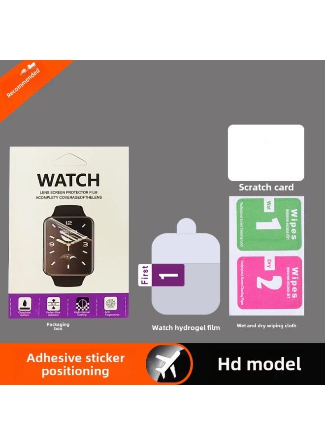 Generic For Apple IWatch Ultra Watch Film IWatch S9 S8 S7 S6 Full Screen Watch Hydraulic Film-Color:Yellow Model  Bare Film-Size:【41MM】iWatch S7/S8/S9  - Image 3
