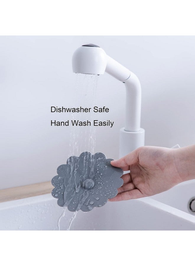 colinda Set 6 Extra Large Silicone Cup Lid Camping Mug Lid For Tea/ Coffee Mug Covers Universal Cup Lids Outdoor Drink Cover Cup Dust Cover，Assorted 6 Colors - Image 3