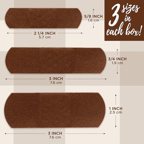 Band-Aid Brand Ourtone Adhesive Bandages, Flexible Protection & Care of Minor Cuts & Scrapes, Quilt-Aid Pad for Painful Wounds, BR55, Assorted Sizes, 30 ct - Image 4