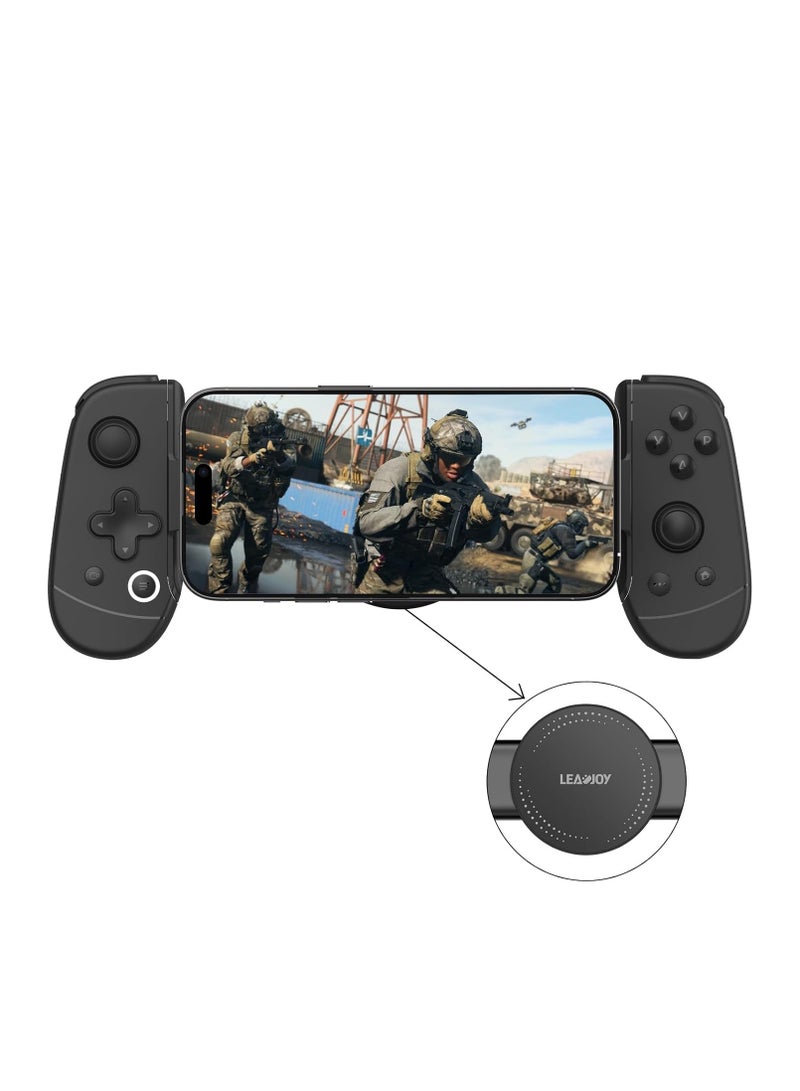 Professional Mobile Gaming Controllers LeadJoy M1 for iPhone (Lightning) with Cooling Conduction Plate, Hall Effect Joysticks, iPhone Controller with Turbo Function, Pass-through Charging  - Image 3