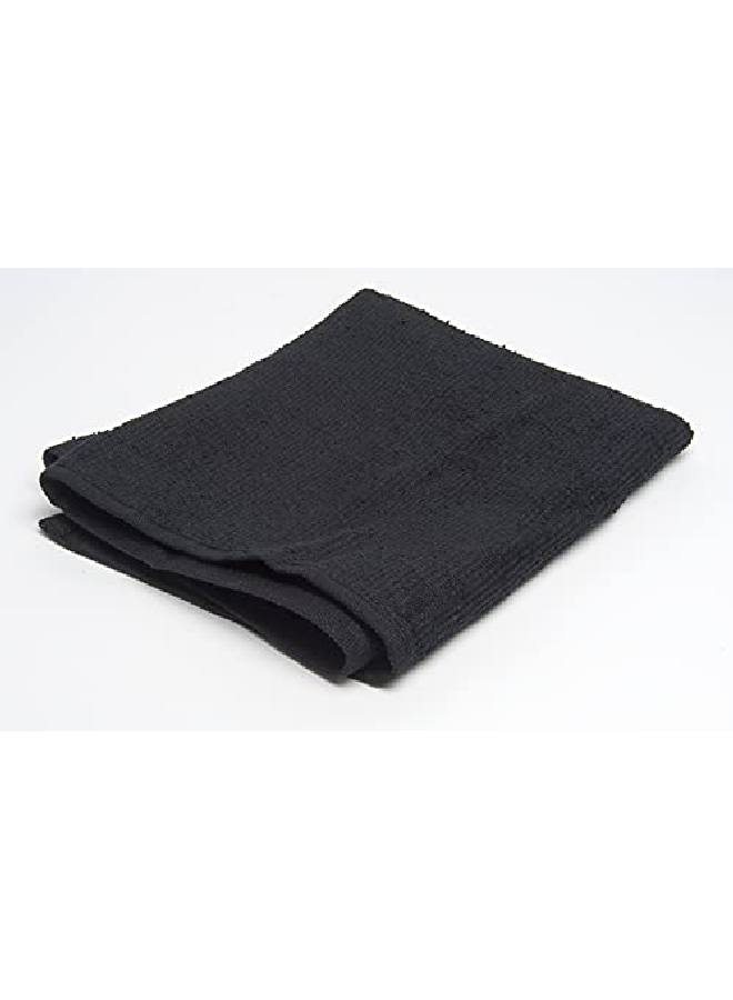 Fromm Premium Colorsafe Cotton Towels Black 12 Count - Image 4
