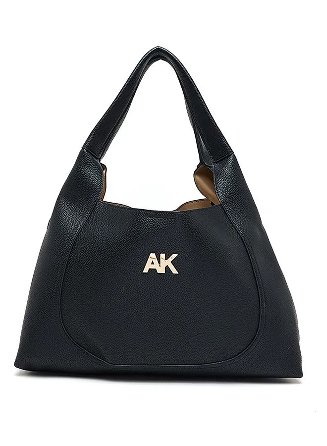Anne Klein Monogram PU Tote Bag Set
