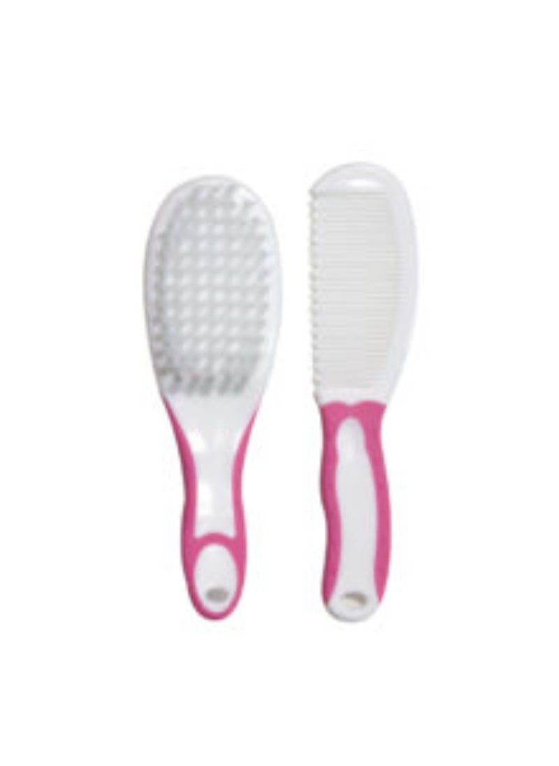 La Frutta La Frutta Comb and Brush safe set for kids - pink 