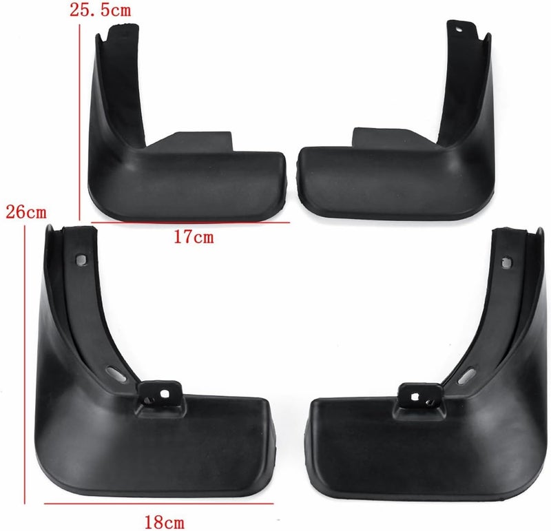 Wivplex Car Mud Flaps for Skoda Rapid - Image 2