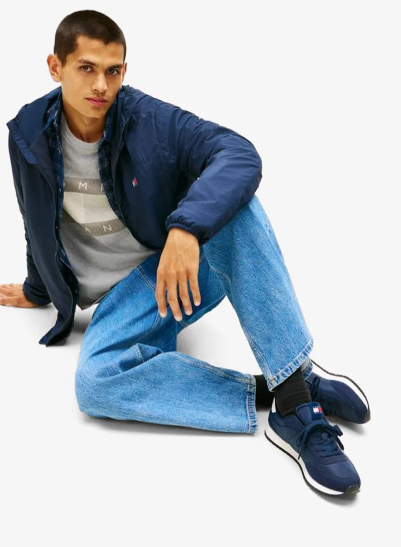 TOMMY JEANS Logo Mixed Texture Trainers